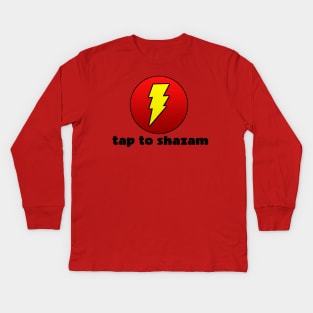 Shazam Kids Long Sleeve T-Shirt